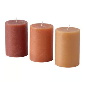 ست سه عددی شمع ایکیا مدل IKEA HOSTAGILLE